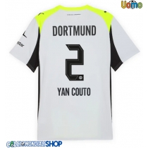Maglie da calcio Borussia Dortmund Yan Couto #2 Seconda Maglia 2025-26 Manica Corta